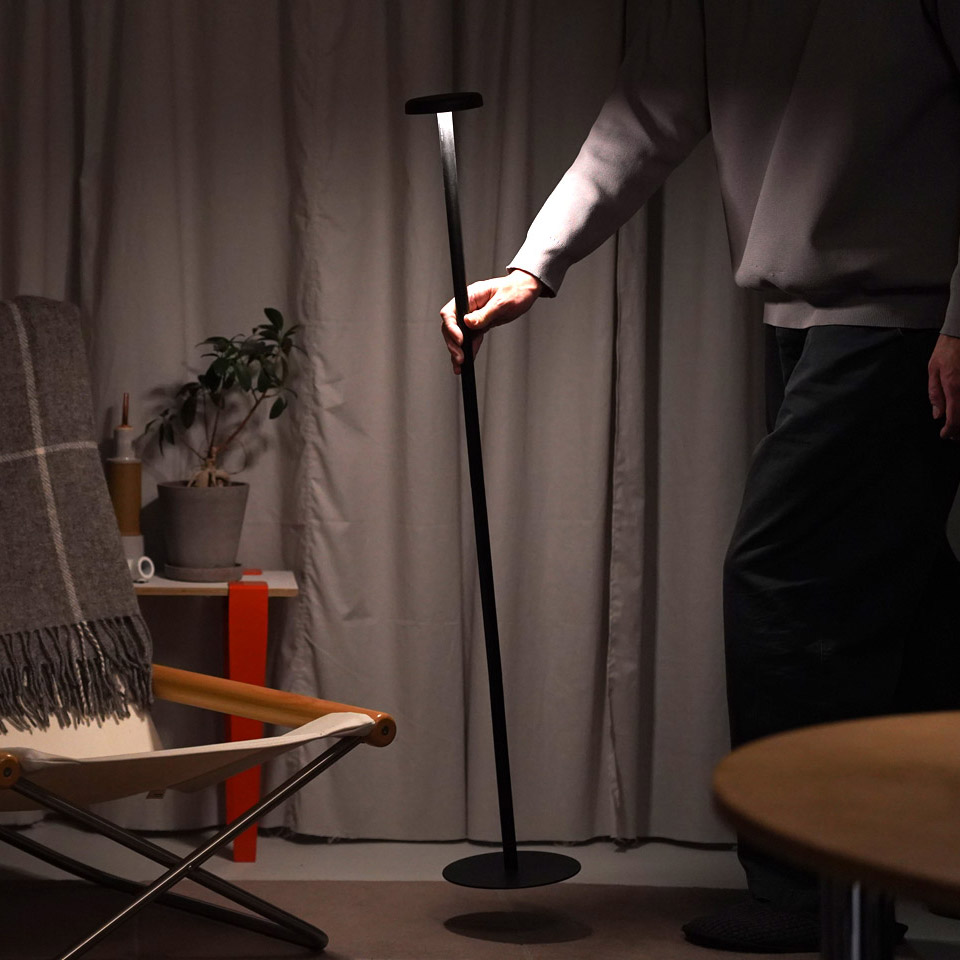 コードレスで持ち運び